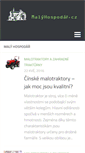 Mobile Screenshot of malyhospodar.cz